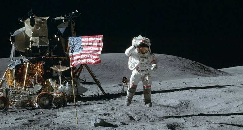 Die Amerikaner haben den Mond grundlos zu ihrem Territorium erklärt