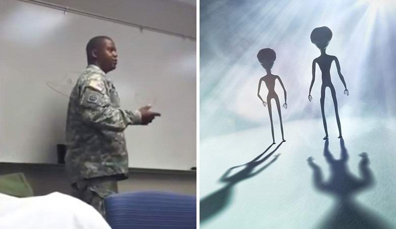 Das US-Militär sprach über Treffen mit Außerirdischen