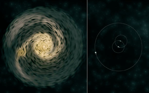 Astronomen haben ein ungewöhnliches Sternensystem entdeckt 