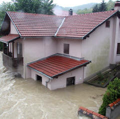 Balkan geht unter Wasser