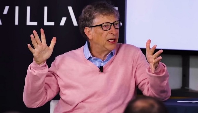 Bill Gates sprach über die Zukunft der Menschheit aufgrund des Klimawandels.