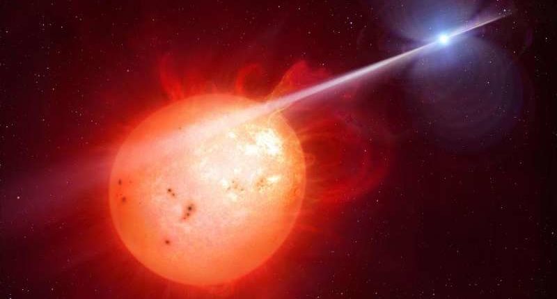 Extremer Stern 'Black Widow' als Quelle mysteriöser Gammastrahlung identifiziert 
