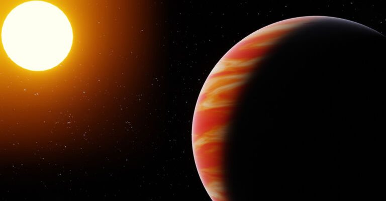 Wenn die Messwerte korrekt sind, gibt es auf diesem Planeten etwas sehr Seltsames. 