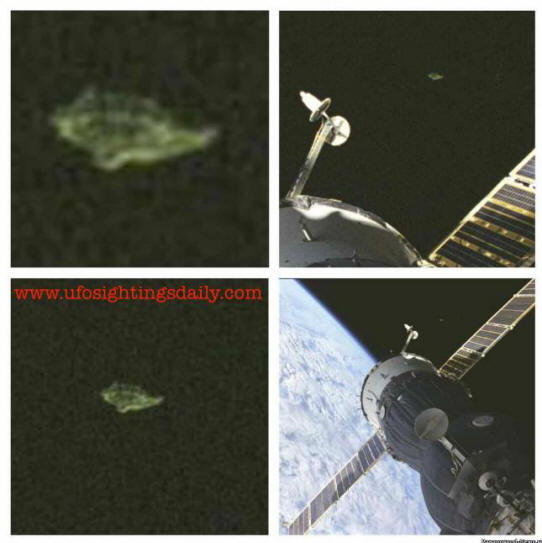 Und wieder ein ungewöhnliches UFO in der Nähe der ISS