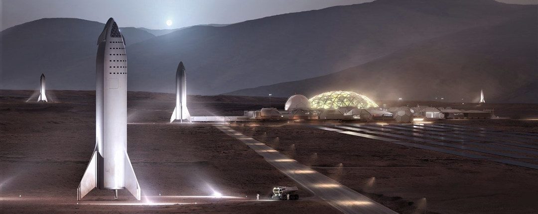 Elon Musk zeigte, wie die Basis auf dem Mars aussehen wird 