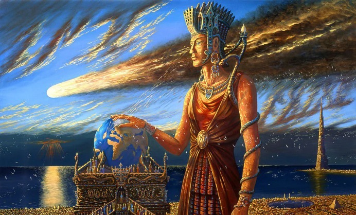 Indianer verehrten hellhäutige Götter - Atlantes