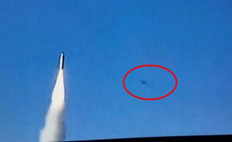 Aliens haben den Start einer ballistischen Rakete in Nordkorea beobachtet