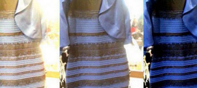 Welche Farbe hat das Kleid?