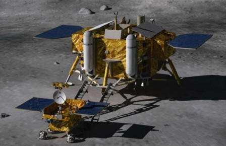 China, geht zum Mond, - und, nasa, ist sehr besorgt darüber.