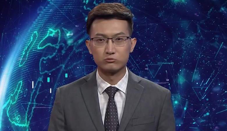 Der chinesische Fernsehmoderator erwies sich als Hologramm