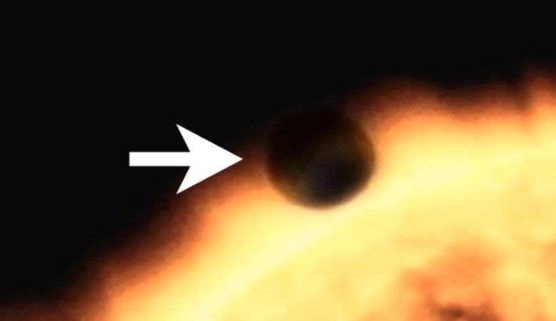Die kolossale dunkle Kugel in der Nähe der Sonne wurde zum zweiten Mal eingefangen