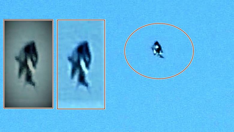 Ein fliegender Humanoid? Zweifelhaft, sagt der Ufologe.