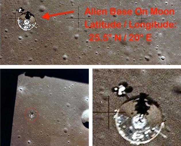 Der Mond ist die geheime Basis der Außerirdischen