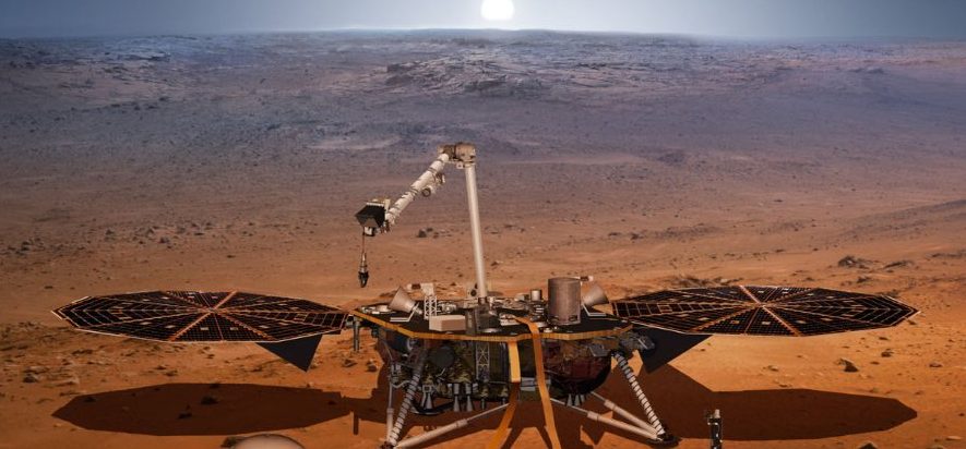 Die Magnetfelder um die InSight-Sonde des Mars sind zehnmal stärker als von Wissenschaftlern erwartet 