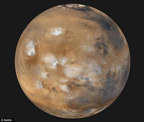 Solcher Mars jetzt - ohne Moirees und Marsmenschen