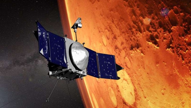 Der Mars-Satellit MAVEN wird die Höhe seiner Umlaufbahn verringern