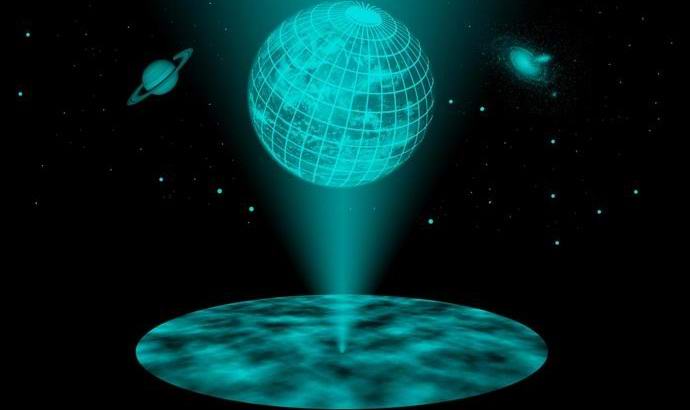 Kann das Universum ein zweidimensionales Hologramm sein?