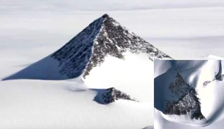 Auf Google Maps haben sie die gesamte Antarktis abgedeckt, um die mysteriöse Pyramide zu verbergen.
