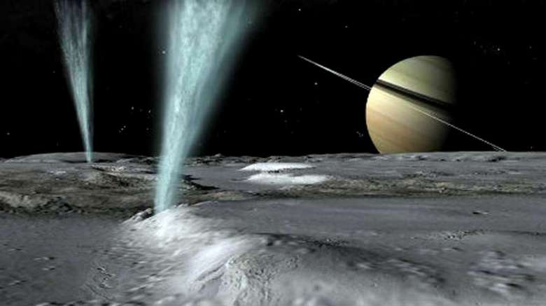 Auf dem Saturn-Satelliten hat Enceladus mögliche Lebensspuren gefunden