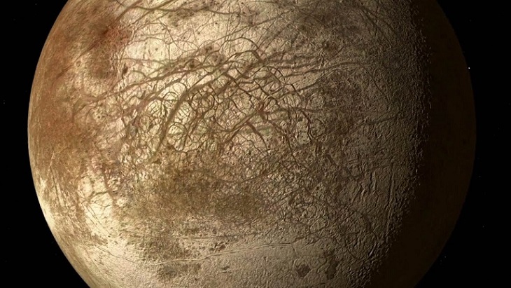 Jupiters Satellit in Europa hat riesige Wasserreserven entdeckt