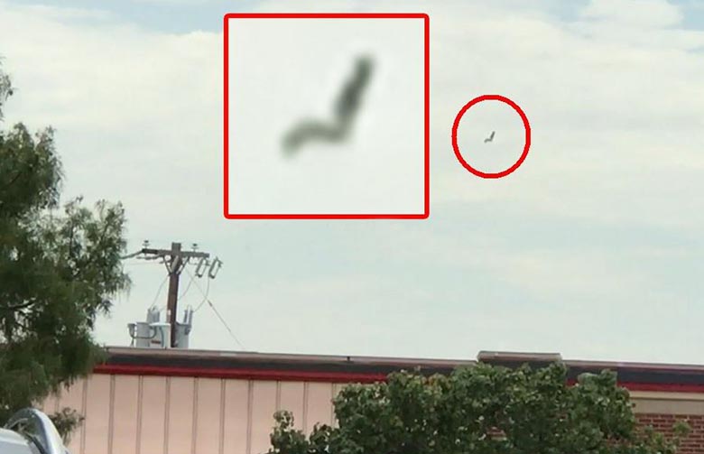 Der echte Dementor wurde in der Nähe des internationalen Flughafens von Dallas gedreht