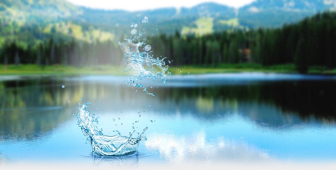 Trink kein Wasser mit einer bösen und bösen Person