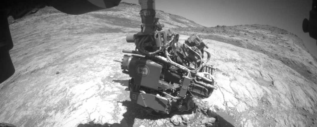 Ein unerwarteter Fehler stoppte den Curiosity Rover 