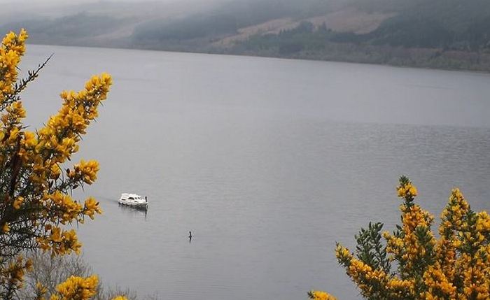 Nessie hat wieder auf das Camcorder-Objektiv geschlagen