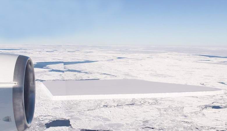 Der unglaubliche rechteckige Eisberg hat sich als wahr erwiesen, bestätigte die NASA.