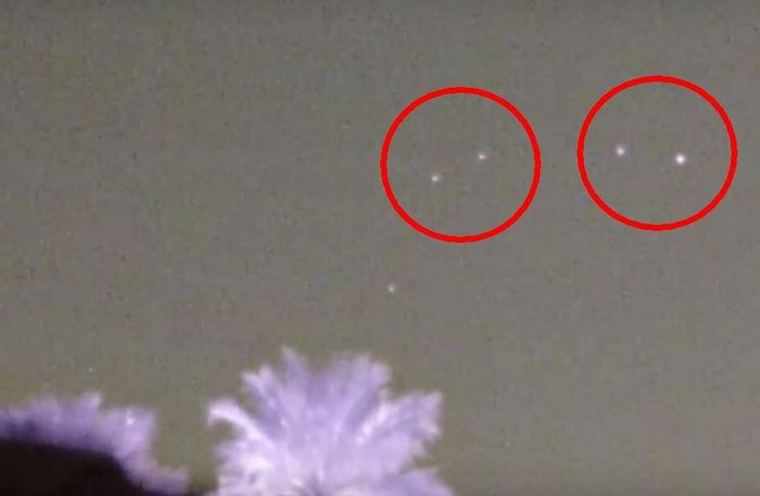 UFOs veranstalteten eine echte Flugshow über Las Vegas