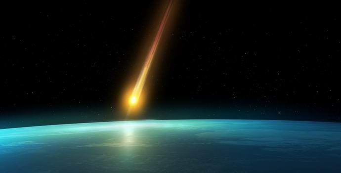 Der Fall eines Meteoriten forderte zuerst ein Menschenleben