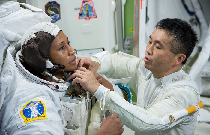 Die erste schwarze Frau in der ISS-Crew