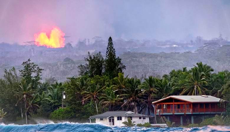 Hawaiis Fläche hat sich aufgrund des Vulkanausbruchs um 350 Hektar vergrößert