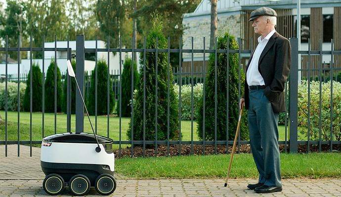 Kurierroboter werden in London unterwegs sein