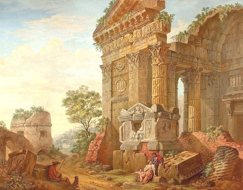 Die verlorene Zivilisation in den fantastischen Gemälden von Charles-Louis Clerisso