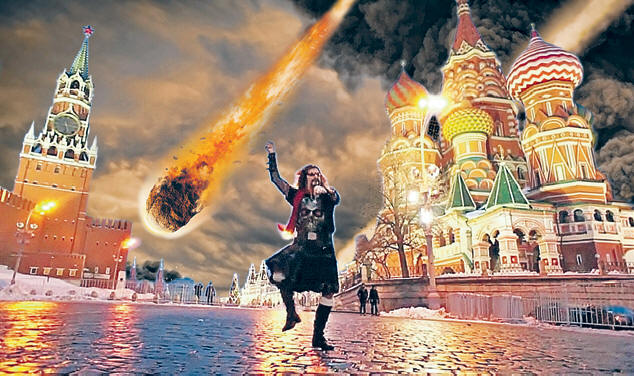 Um das Ende der Welt zu verhindern, inszenierte Nikita Dzhigurda symbolische Tänze auf dem Roten Platz. Viele dachten, die Apokalypse sei bereits in Russland angekommen ...