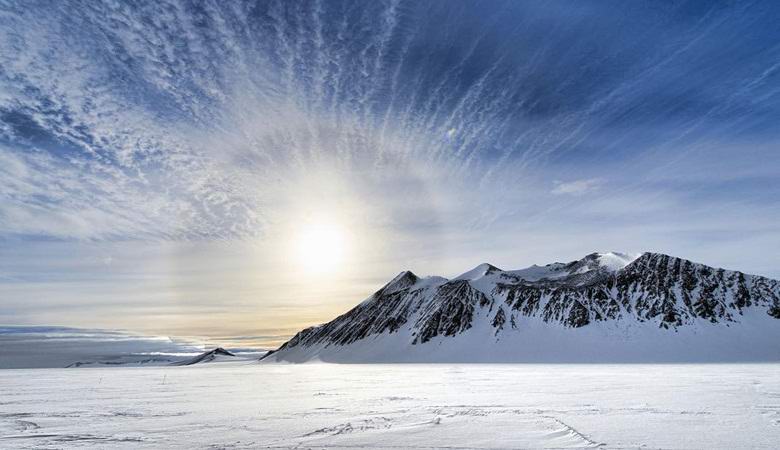 Eine Rekordtieftemperatur auf der Erde