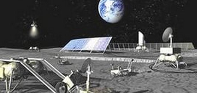 Russisch-chinesische wissenschaftliche Station auf dem Mond