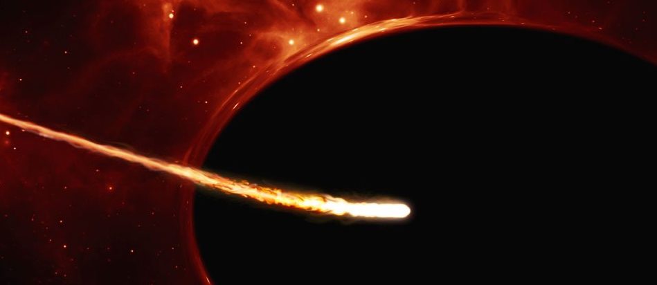 Die hellste Supernova ist nie passiert!  - Stern durch ein schwarzes Loch zerrissen 
