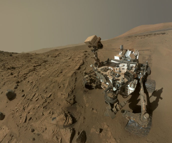 Self-Rover Curiosity (FOTOS)