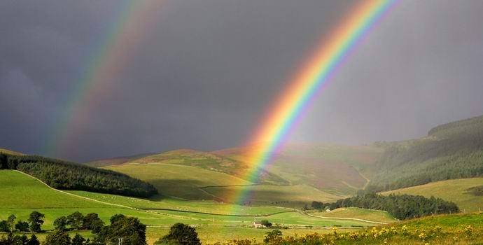 Wie viele Regenbogen gibt es in der Natur?