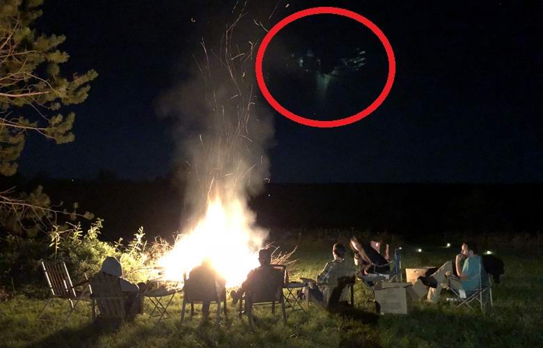 Vor dem bloßen Auge versteckt, UFOs während der Kampagne gefangen genommen
