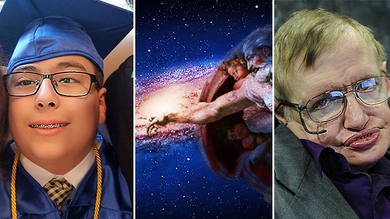 Das moderne junge Genie glaubt, dass Stephen Hawking und Einstein sich geirrt haben: Gott ist.