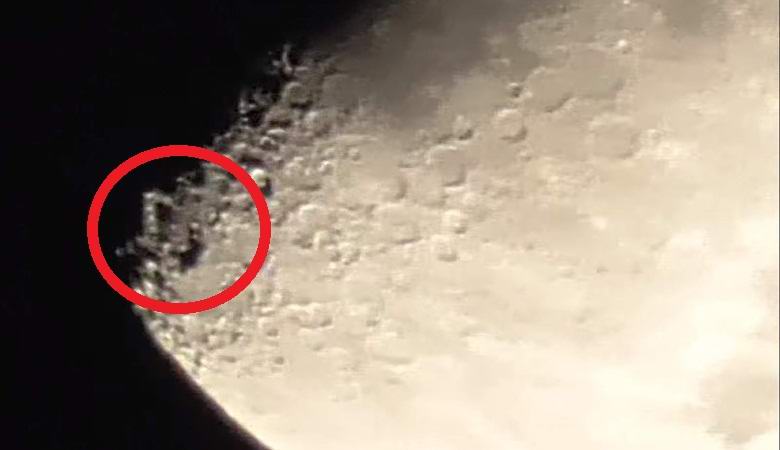 Eine seltsame Anomalie auf dem Mond überraschte die Ufologen.