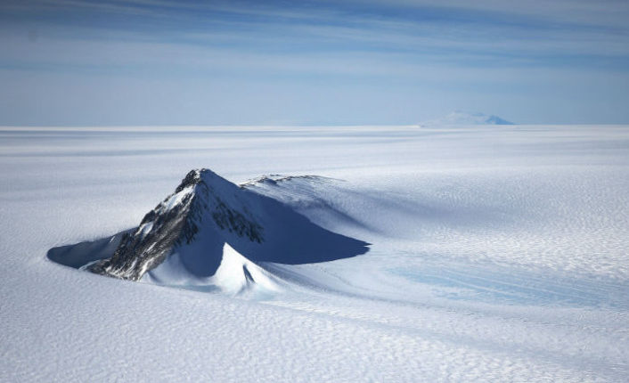 Der mysteriöse Vulkan in der Antarktis interessierte die NASA 