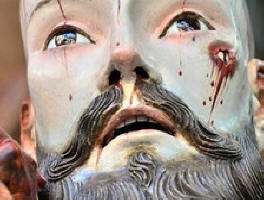 Menschliche Zähne auf 300 Jahre alter Christusstatue in Mexiko gefunden