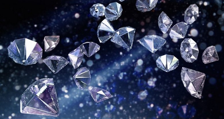 Wissenschaftler haben mehrere Billiarden Tonnen Diamanten im Untergrund entdeckt