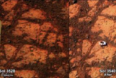 Wissenschaftler haben auf dem Mars gefunden