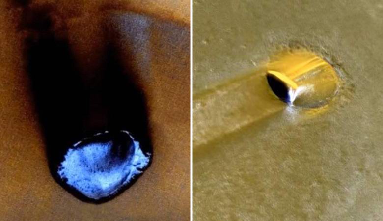Ufologen entdeckten mysteriöse Objekte auf dem Mars