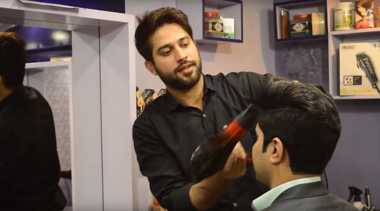 Der einzigartige Friseur Pakistans, der heißt
